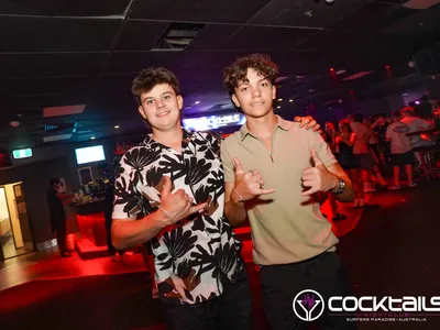 A professional photo of guests enjoying themselves at Cocktails Nightclub from our gallery.