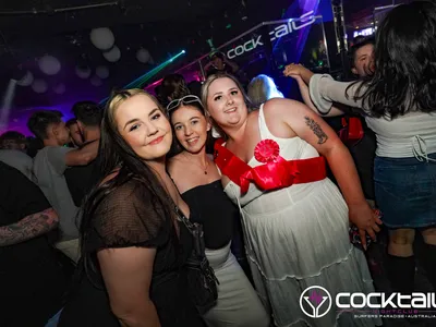 A professional photo of guests enjoying themselves at Cocktails Nightclub from our gallery.