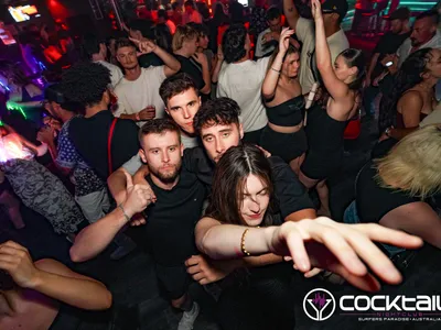 A professional photo of guests enjoying themselves at Cocktails Nightclub from our gallery.