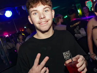 A professional photo of guests enjoying themselves at Cocktails Nightclub from our gallery.