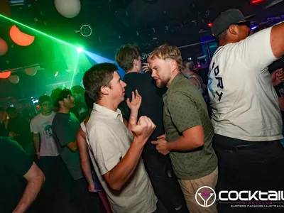 A professional photo of guests enjoying themselves at Cocktails Nightclub from our gallery.