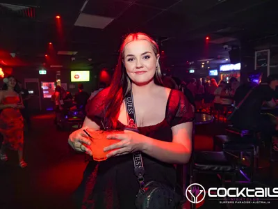 A professional photo of guests enjoying themselves at Cocktails Nightclub from our gallery.