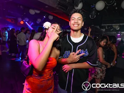 A professional photo of guests enjoying themselves at Cocktails Nightclub from our gallery.