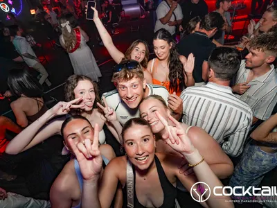 A professional photo of guests enjoying themselves at Cocktails Nightclub from our gallery.