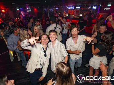 A professional photo of guests enjoying themselves at Cocktails Nightclub from our gallery.