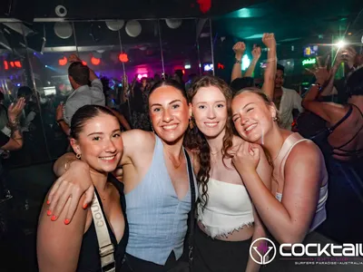 A professional photo of guests enjoying themselves at Cocktails Nightclub from our gallery.