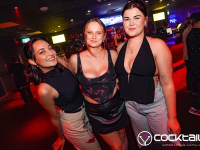 A professional photo of guests enjoying themselves at Cocktails Nightclub from our gallery.