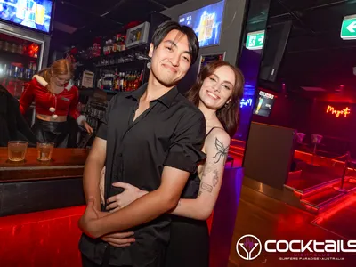 A professional photo of guests enjoying themselves at Cocktails Nightclub from our gallery.