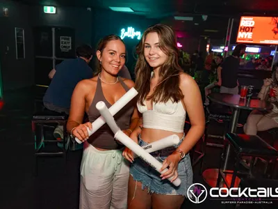 A professional photo of guests enjoying themselves at Cocktails Nightclub from our gallery.