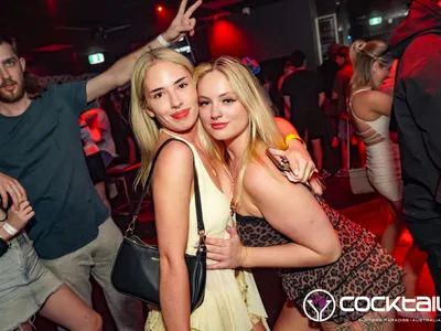 A professional photo of guests enjoying themselves at Cocktails Nightclub from our gallery.