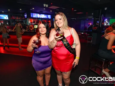 A professional photo of guests enjoying themselves at Cocktails Nightclub from our gallery.