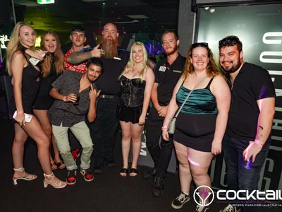 A professional photo of guests enjoying themselves at Cocktails Nightclub from our gallery.