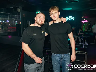 A professional photo of guests enjoying themselves at Cocktails Nightclub from our gallery.