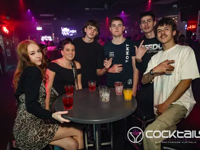 A professional photo of guests enjoying themselves at Cocktails Nightclub from our gallery.