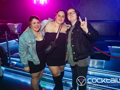 A professional photo of guests enjoying themselves at Cocktails Nightclub from our gallery.