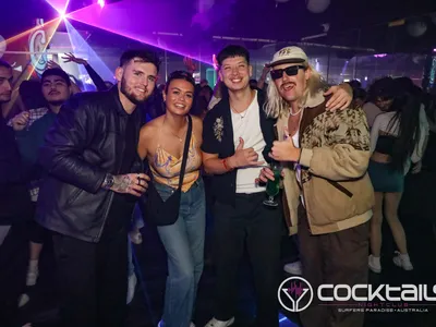 A professional photo of guests enjoying themselves at Cocktails Nightclub from our gallery.