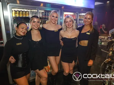 A professional photo of guests enjoying themselves at Cocktails Nightclub from our gallery.