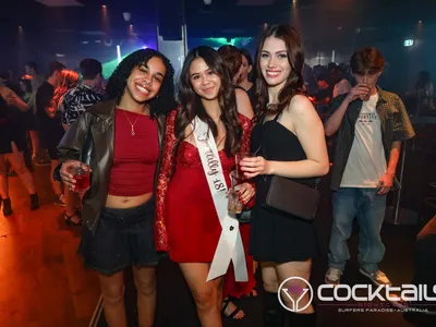 A professional photo of guests enjoying themselves at Cocktails Nightclub from our gallery.