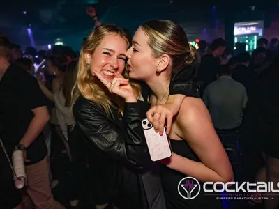 A professional photo of guests enjoying themselves at Cocktails Nightclub from our gallery.