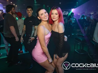 A professional photo of guests enjoying themselves at Cocktails Nightclub from our gallery.