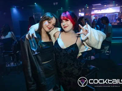 A professional photo of guests enjoying themselves at Cocktails Nightclub from our gallery.