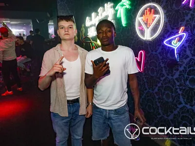 A professional photo of guests enjoying themselves at Cocktails Nightclub from our gallery.