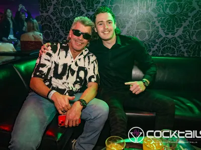 A professional photo of guests enjoying themselves at Cocktails Nightclub from our gallery.