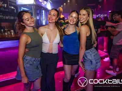 A professional photo of guests enjoying themselves at Cocktails Nightclub from our gallery.