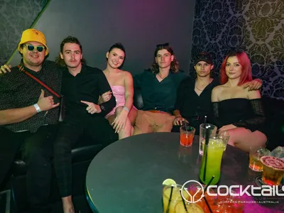 A professional photo of guests enjoying themselves at Cocktails Nightclub from our gallery.