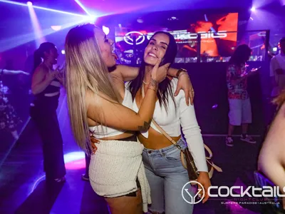 A professional photo of guests enjoying themselves at Cocktails Nightclub from our gallery.