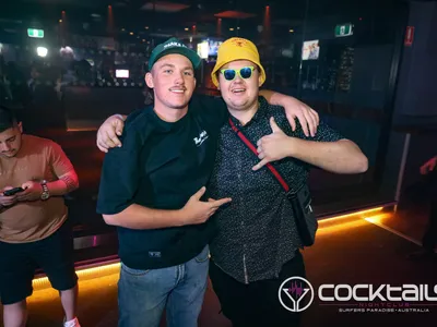 A professional photo of guests enjoying themselves at Cocktails Nightclub from our gallery.