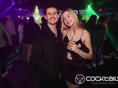 A professional photo of guests enjoying themselves at Cocktails Nightclub from our gallery.