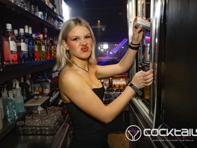 A professional photo of guests enjoying themselves at Cocktails Nightclub from our gallery.