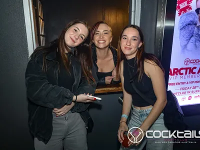 A professional photo of guests enjoying themselves at Cocktails Nightclub from our gallery.