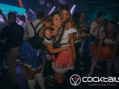 A professional photo of guests enjoying themselves at Cocktails Nightclub from our gallery.