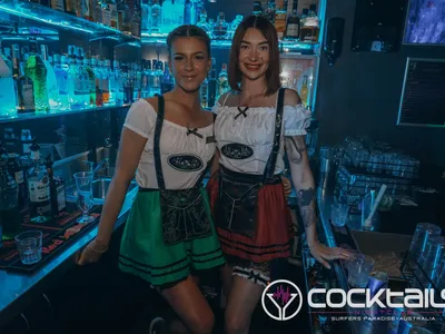 A professional photo of guests enjoying themselves at Cocktails Nightclub from our gallery.