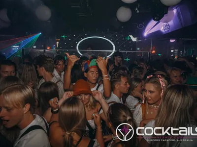 A professional photo of guests enjoying themselves at Cocktails Nightclub from our gallery.