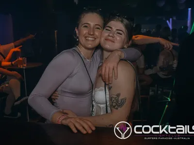 A professional photo of guests enjoying themselves at Cocktails Nightclub from our gallery.