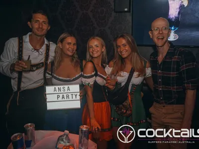 A professional photo of guests enjoying themselves at Cocktails Nightclub from our gallery.