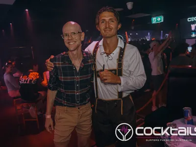 A professional photo of guests enjoying themselves at Cocktails Nightclub from our gallery.