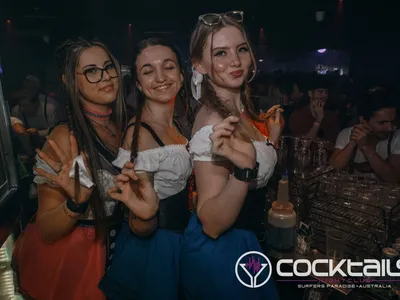 A professional photo of guests enjoying themselves at Cocktails Nightclub from our gallery.