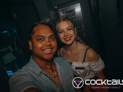 A professional photo of guests enjoying themselves at Cocktails Nightclub from our gallery.