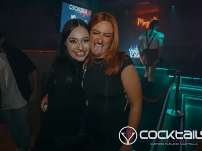 A professional photo of guests enjoying themselves at Cocktails Nightclub from our gallery.