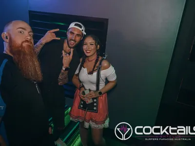 A professional photo of guests enjoying themselves at Cocktails Nightclub from our gallery.