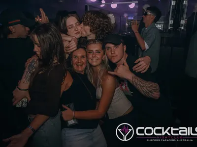 A professional photo of guests enjoying themselves at Cocktails Nightclub from our gallery.