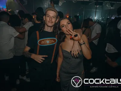 A professional photo of guests enjoying themselves at Cocktails Nightclub from our gallery.