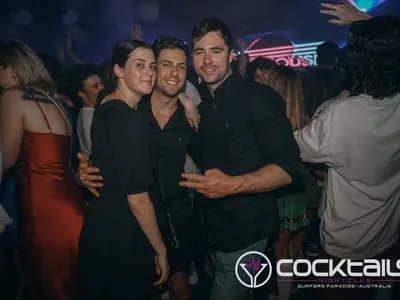 A professional photo of guests enjoying themselves at Cocktails Nightclub from our gallery.