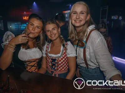 A professional photo of guests enjoying themselves at Cocktails Nightclub from our gallery.