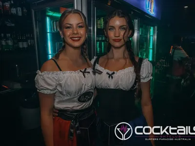 A professional photo of guests enjoying themselves at Cocktails Nightclub from our gallery.