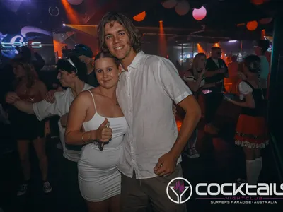 A professional photo of guests enjoying themselves at Cocktails Nightclub from our gallery.